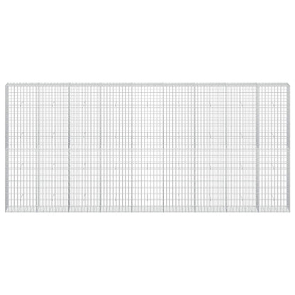 Gabion with 5 mm Wire and 5x10 cm Mesh 450x30x200 cm