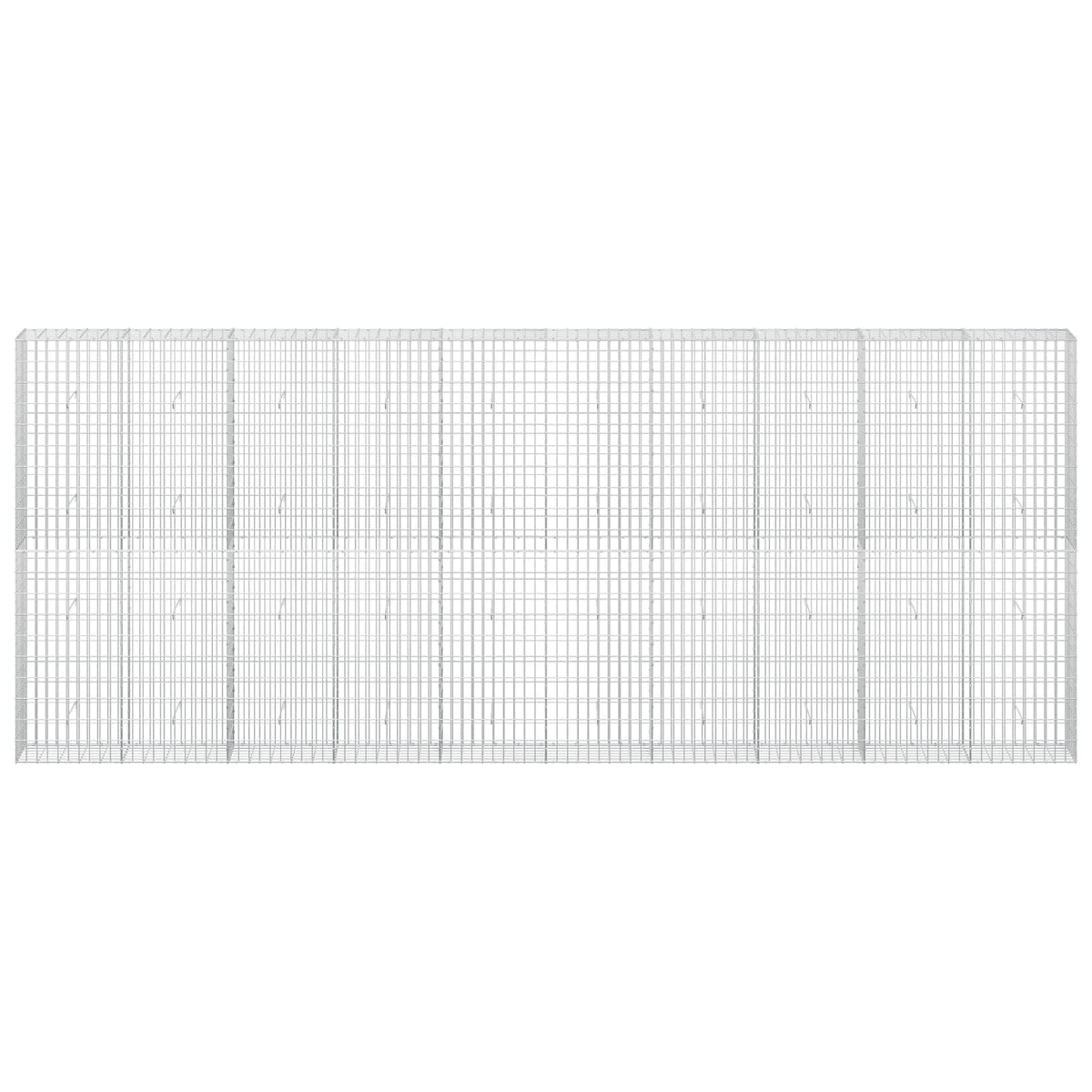 Gabion with 5 mm Wire and 5x10 cm Mesh 500x30x200 cm