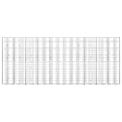 Gabion with 5 mm Wire and 5x10 cm Mesh 500x30x200 cm