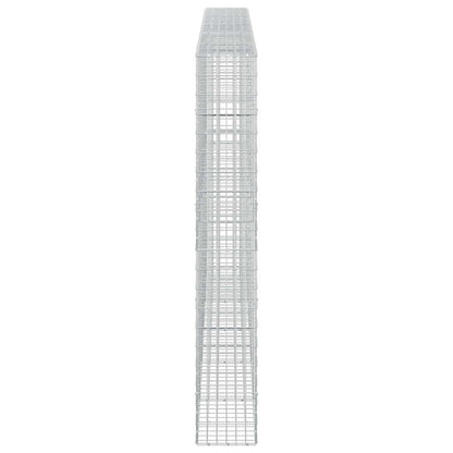 Gabion with 5 mm Wire and 5x10 cm Mesh 500x30x200 cm