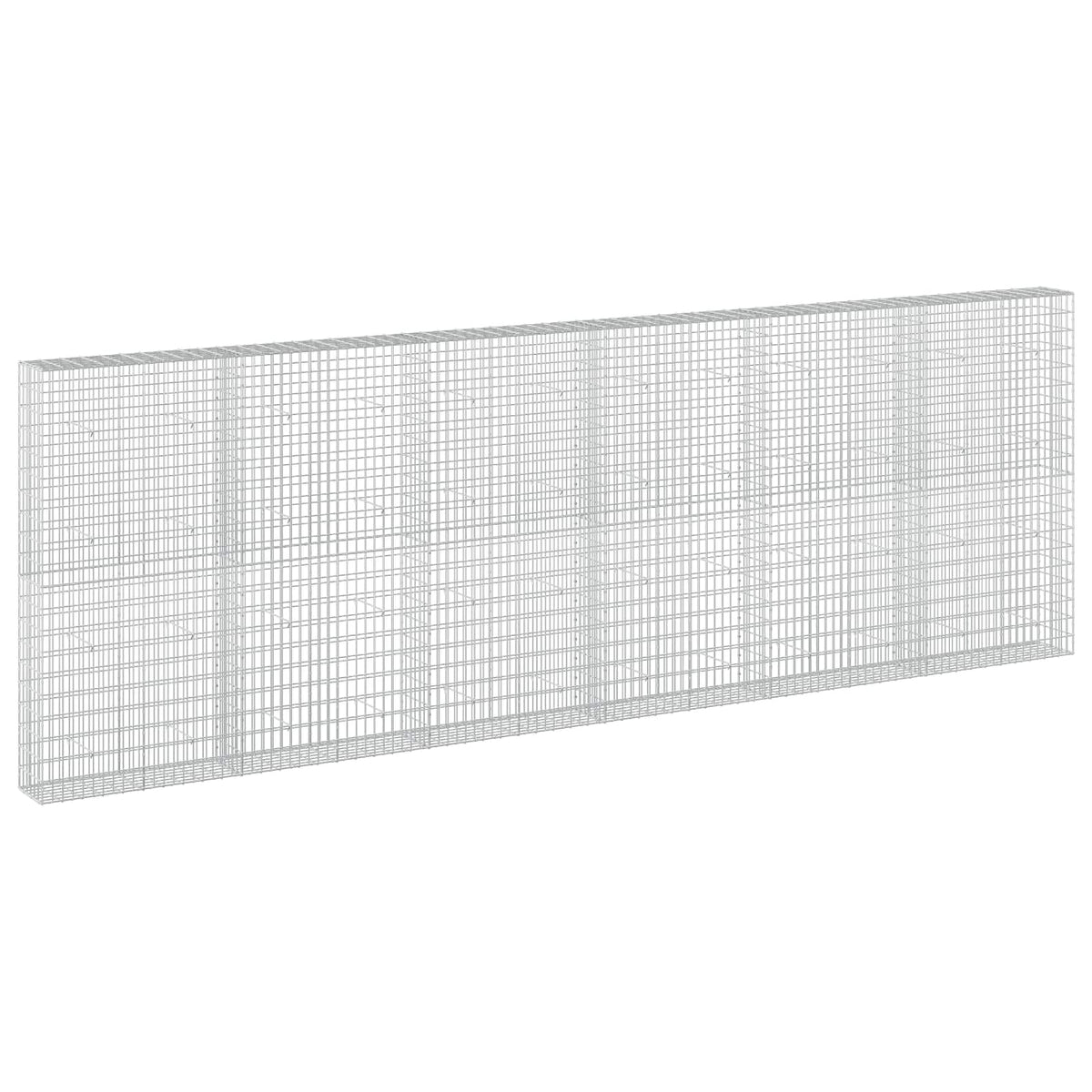 Gabion with 5 mm Wire and 5x10 cm Mesh 600x30x200 cm