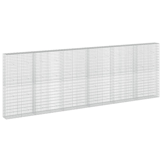 Gabion with 5 mm Wire and 5x10 cm Mesh 600x30x200 cm