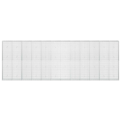 Gabion with 5 mm Wire and 5x10 cm Mesh 600x30x200 cm