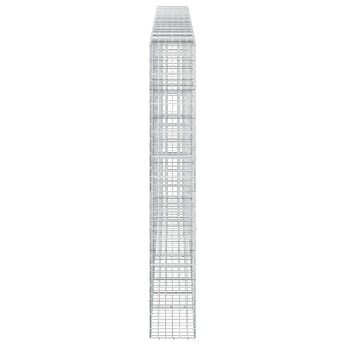 Gabion with 5 mm Wire and 5x10 cm Mesh 600x30x200 cm