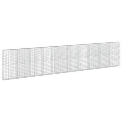 Gabion with 5 mm Wire and 5x10 cm Mesh 1000x30x200 cm