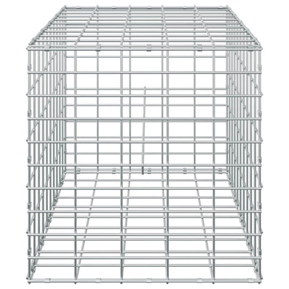 Gabion with 5 mm Wire and 5x10 cm Mesh 50x50x50 cm