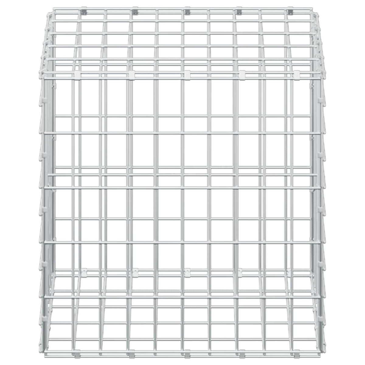 Gabion with 5 mm Wire and 5x10 cm Mesh 50x50x50 cm