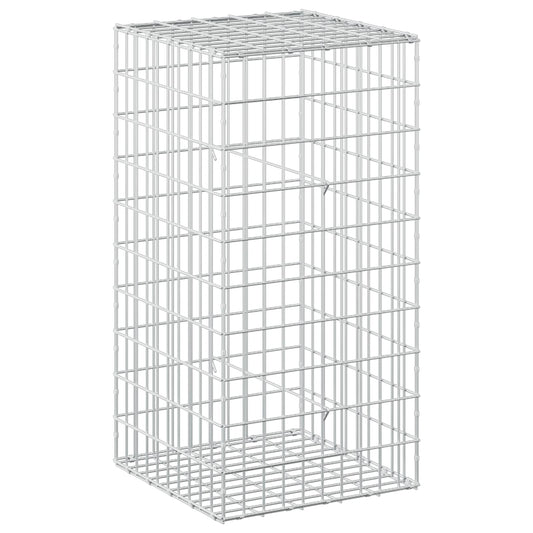 Gabion with 5 mm Wire and 5x10 cm Mesh 50x50x100 cm