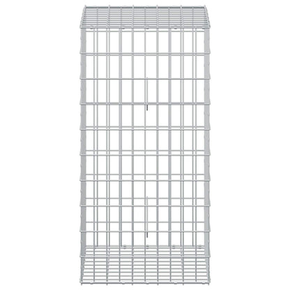 Gabion with 5 mm Wire and 5x10 cm Mesh 50x50x100 cm
