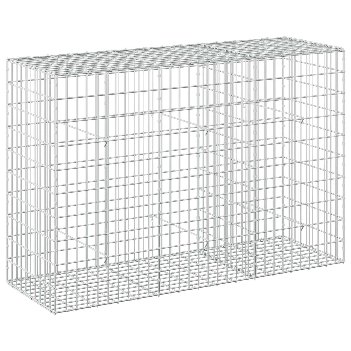 Gabion with 5 mm Wire and 5x10 cm Mesh 150x50x100 cm