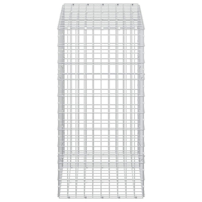 Gabion with 5 mm Wire and 5x10 cm Mesh 150x50x100 cm