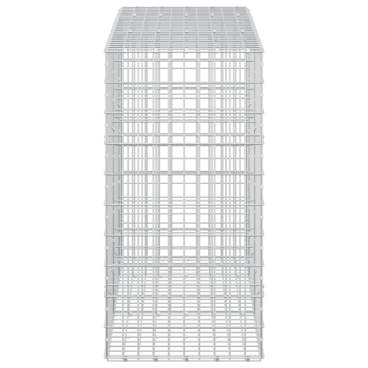 Gabion with 5 mm Wire and 5x10 cm Mesh 250x50x100 cm