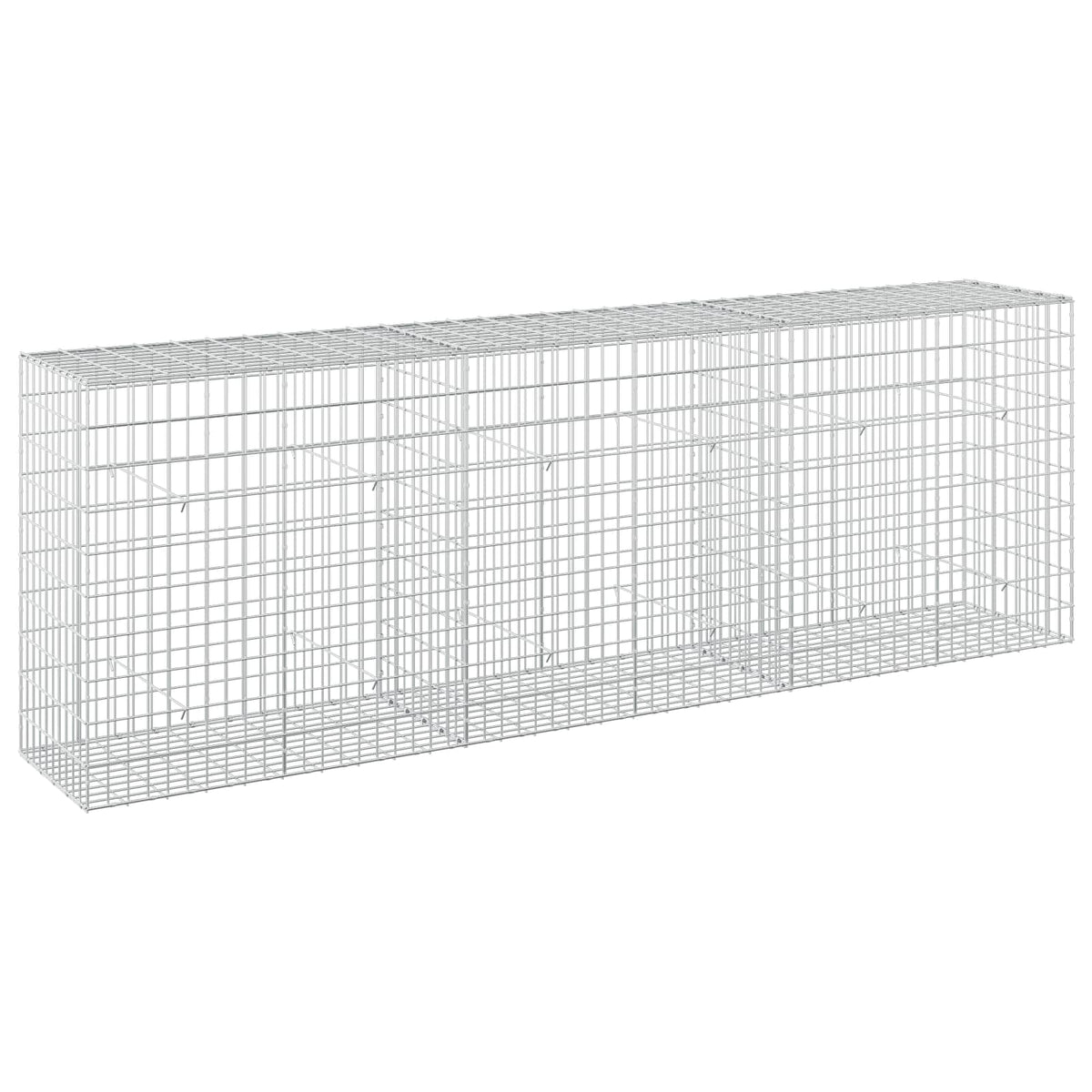 Gabion with 5 mm Wire and 5x10 cm Mesh 300x50x100 cm