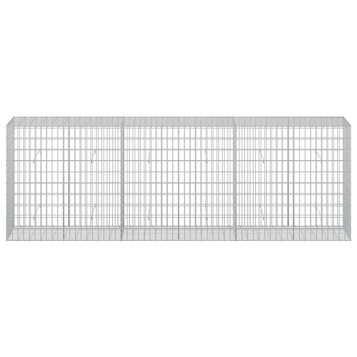 Gabion with 5 mm Wire and 5x10 cm Mesh 300x50x100 cm