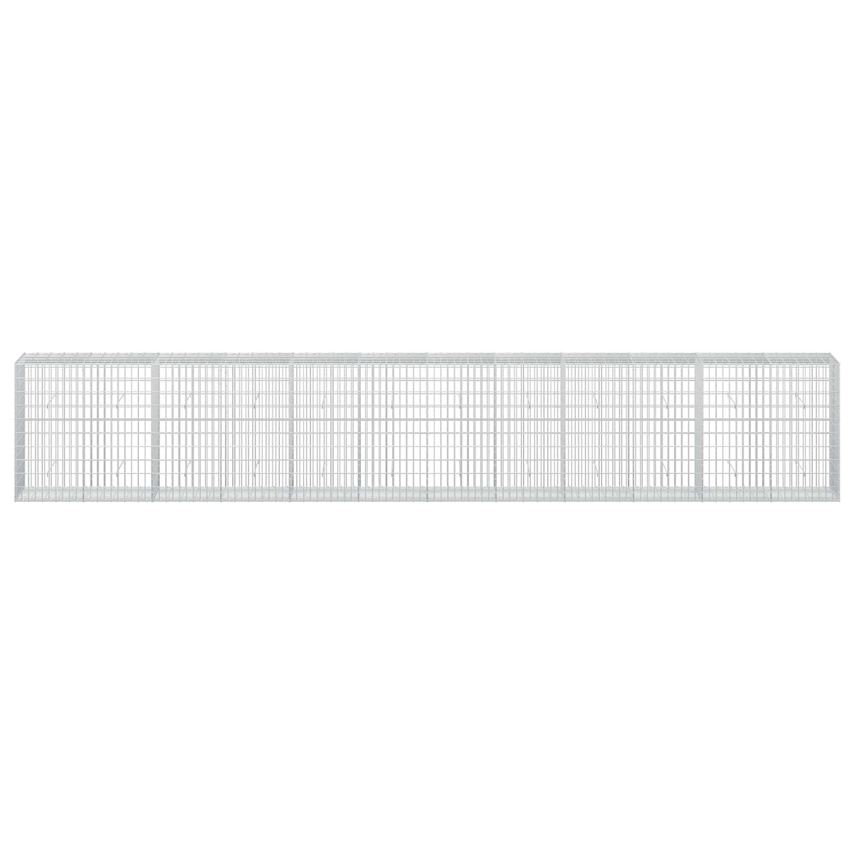 Gabion with 5 mm Wire and 5x10 cm Mesh 600x50x100 cm