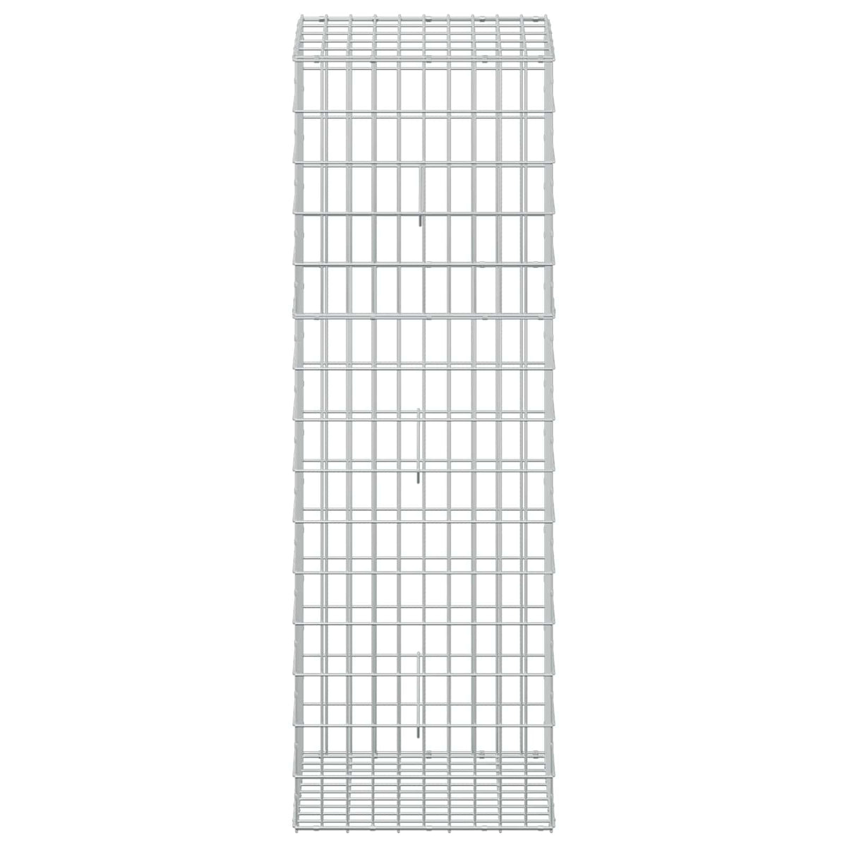 Gabion with 5 mm Wire and 5x10 cm Mesh 50x50x150 cm