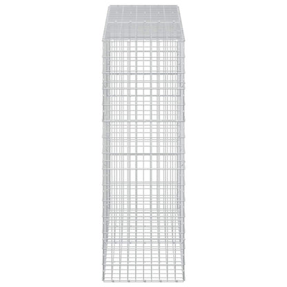 Gabion with 5 mm Wire and 5x10 cm Mesh 200x50x150 cm