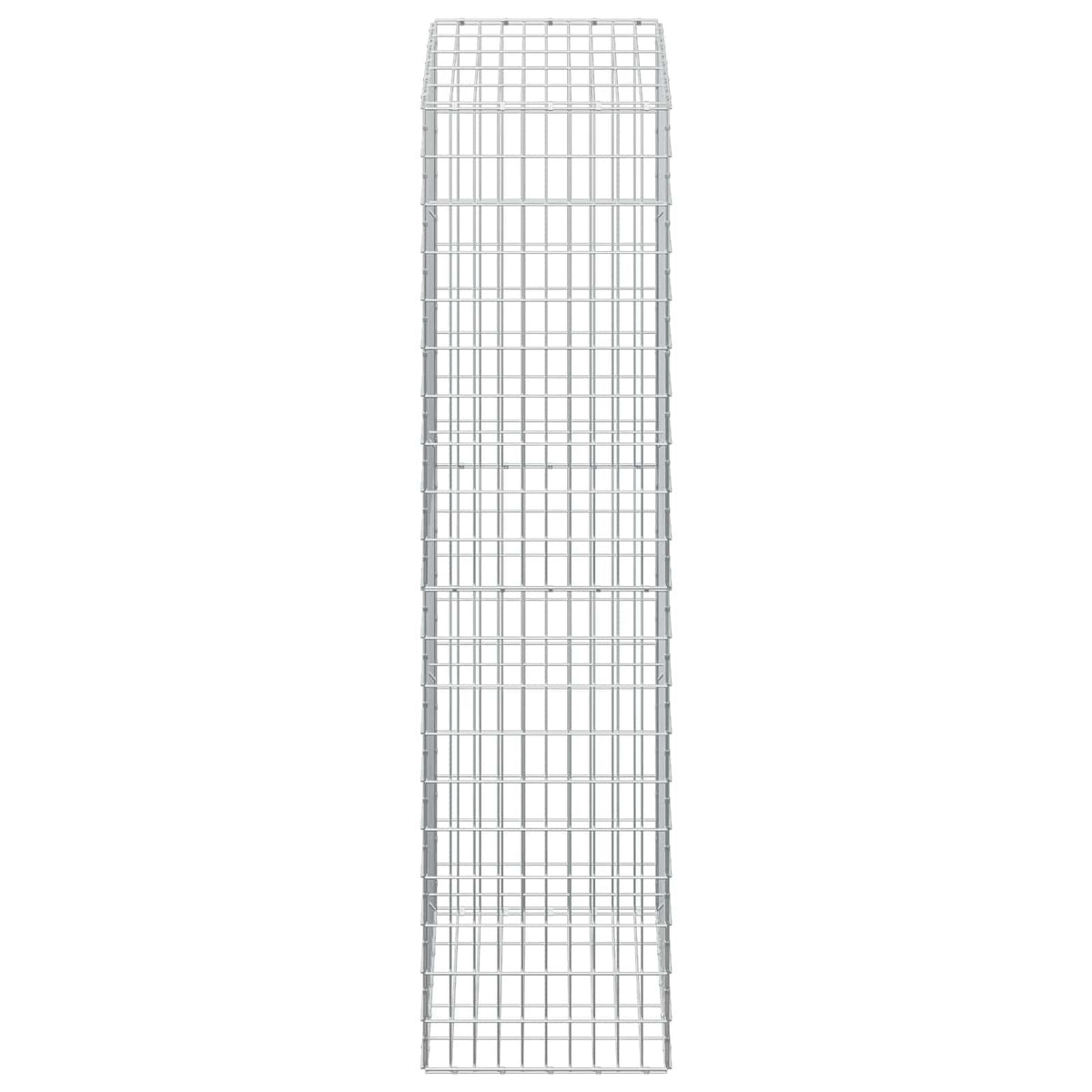 Gabion with 5 mm Wire and 5x10 cm Mesh 50x50x200 cm