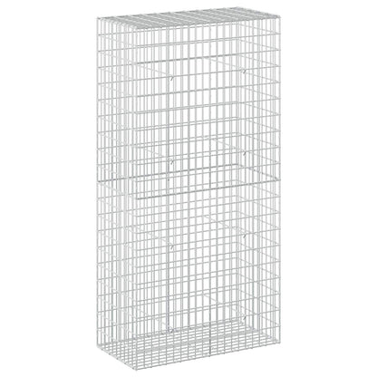 Gabion with 5 mm Wire and 5x10 cm Mesh 100x50x200 cm