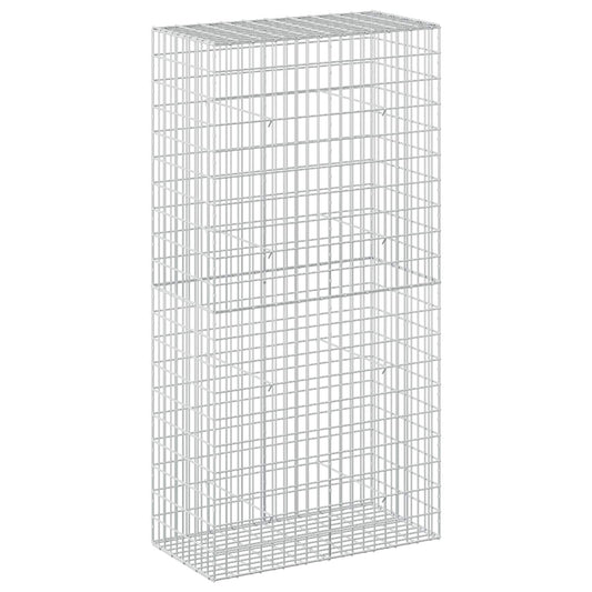 Gabion with 5 mm Wire and 5x10 cm Mesh 100x50x200 cm
