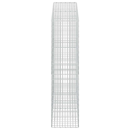 Gabion with 5 mm Wire and 5x10 cm Mesh 200x50x200 cm