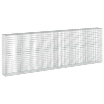 Gabion with 5 mm Wire and 5x10 cm Mesh 600x50x200 cm