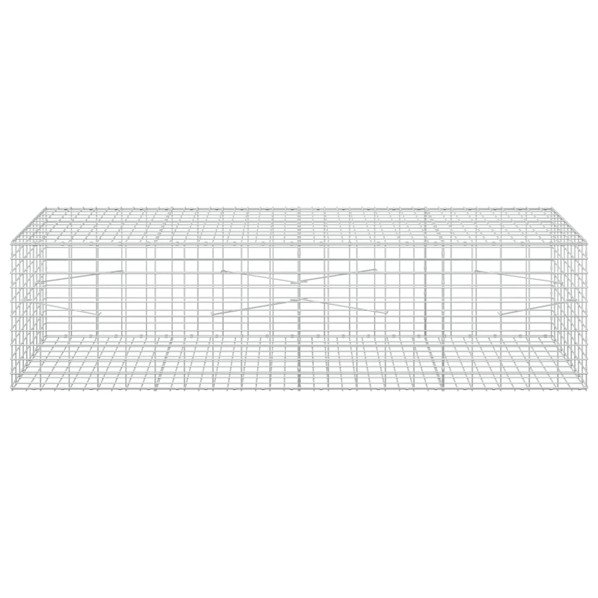 Gabion with 5 mm Wire and 5x10 cm Mesh 200x100x50 cm