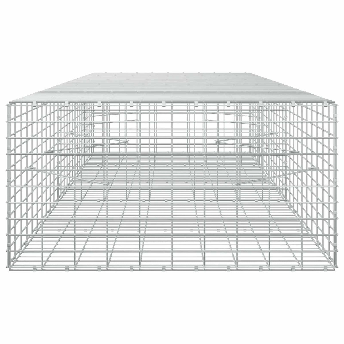 Gabion with 5 mm Wire and 5x10 cm Mesh 250x100x50 cm