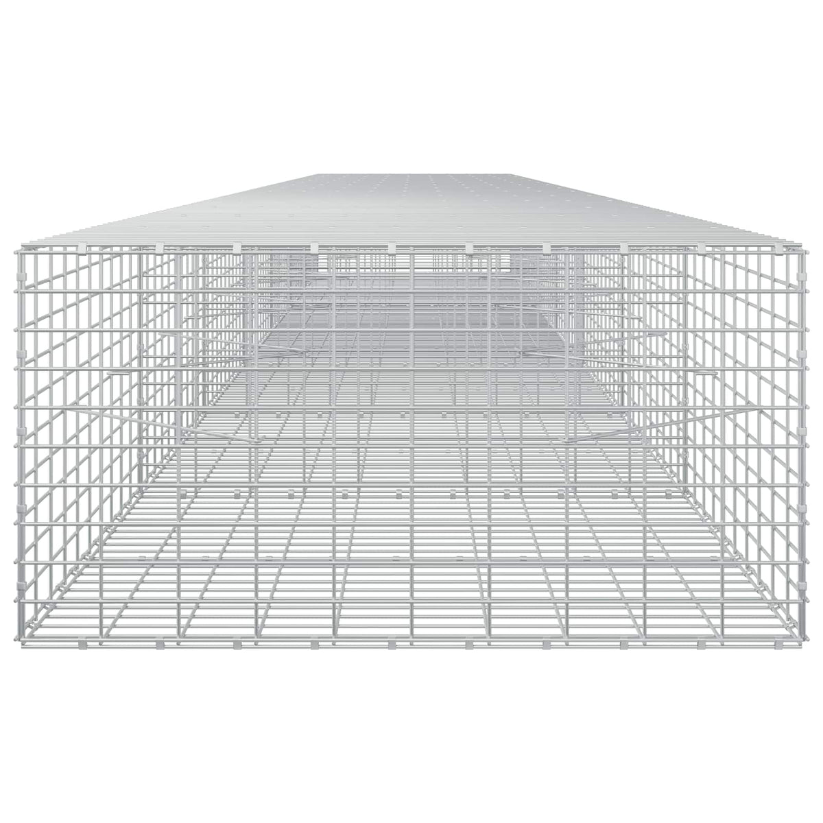 Gabion with 5 mm Wire and 5x10 cm Mesh 700x100x50 cm