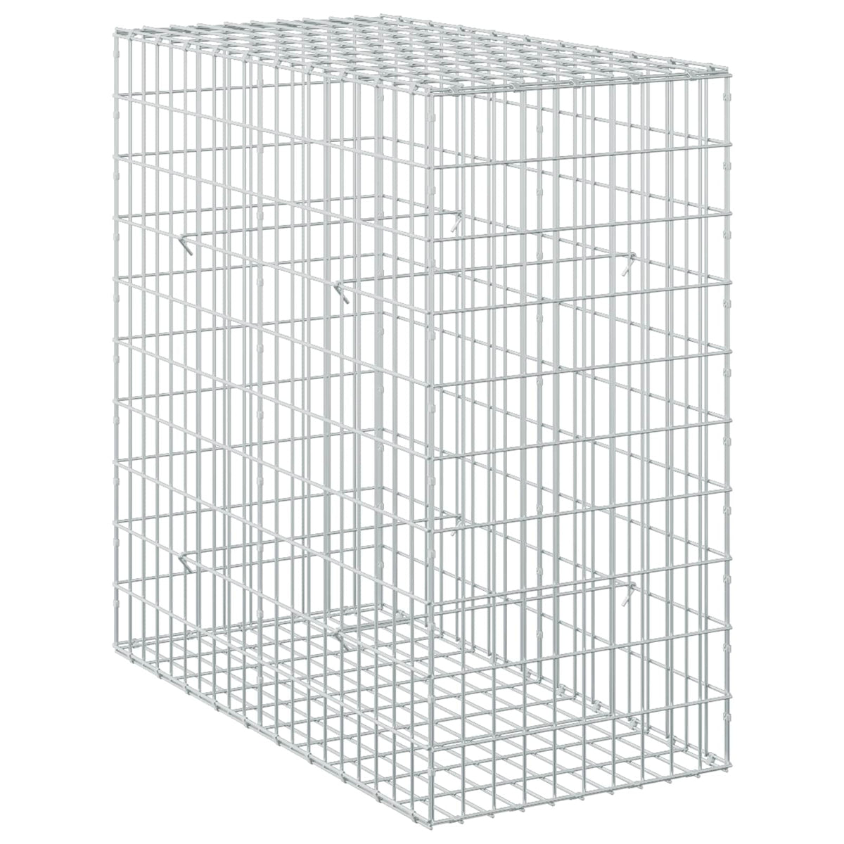 Gabion with 5 mm Wire and 5x10 cm Mesh 50x100x100 cm