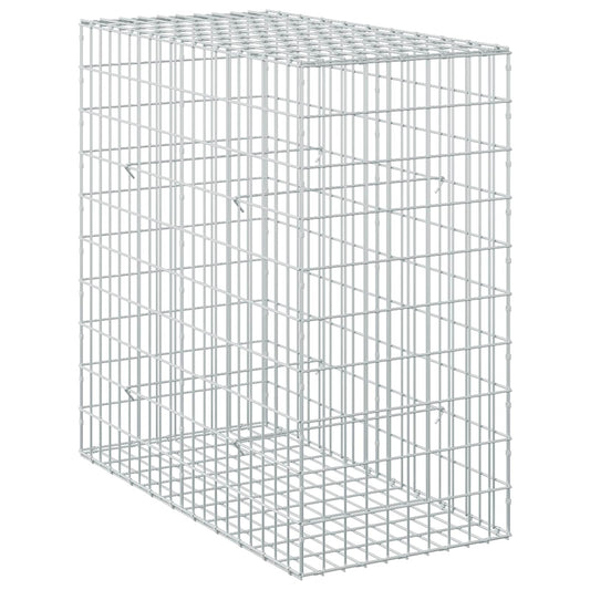 Gabion with 5 mm Wire and 5x10 cm Mesh 50x100x100 cm