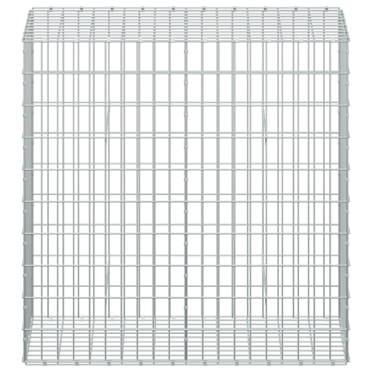 Gabion with 5 mm Wire and 5x10 cm Mesh 50x100x100 cm