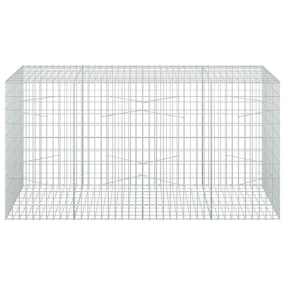 Gabion with 5 mm Wire and 5x10 cm Mesh 200x100x100 cm