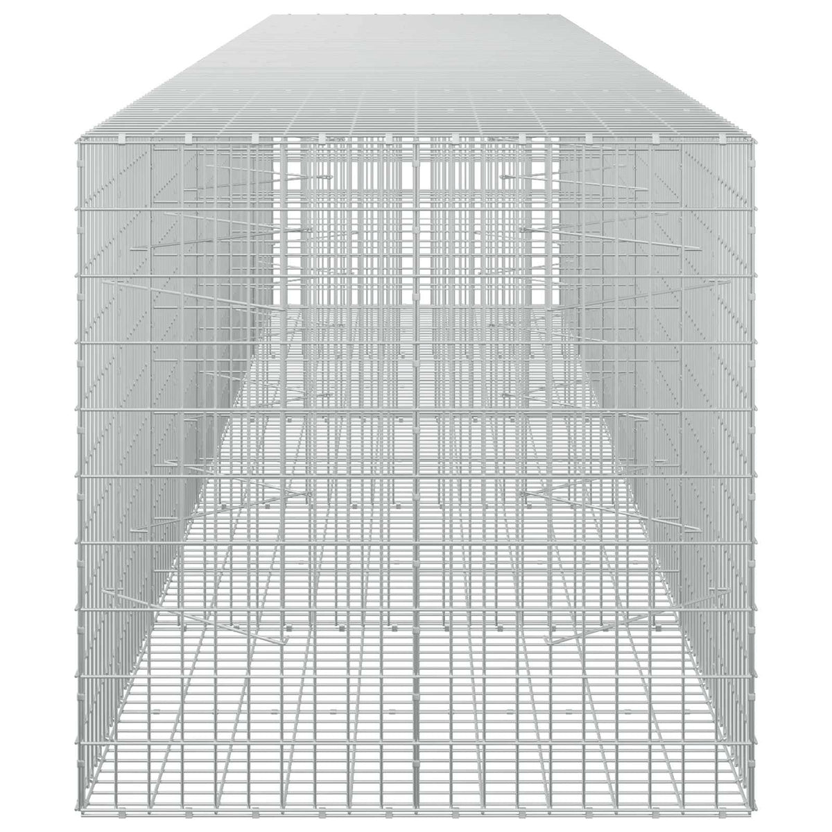 Gabion with 5 mm Wire and 5x10 cm Mesh 500x100x100 cm