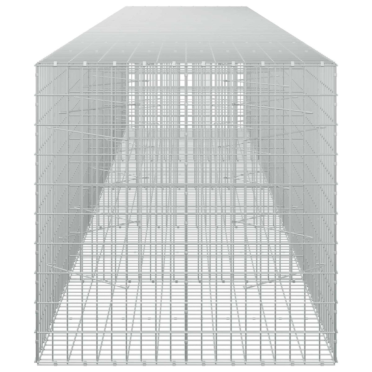 Gabion with 5 mm Wire and 5x10 cm Mesh 550x100x100 cm