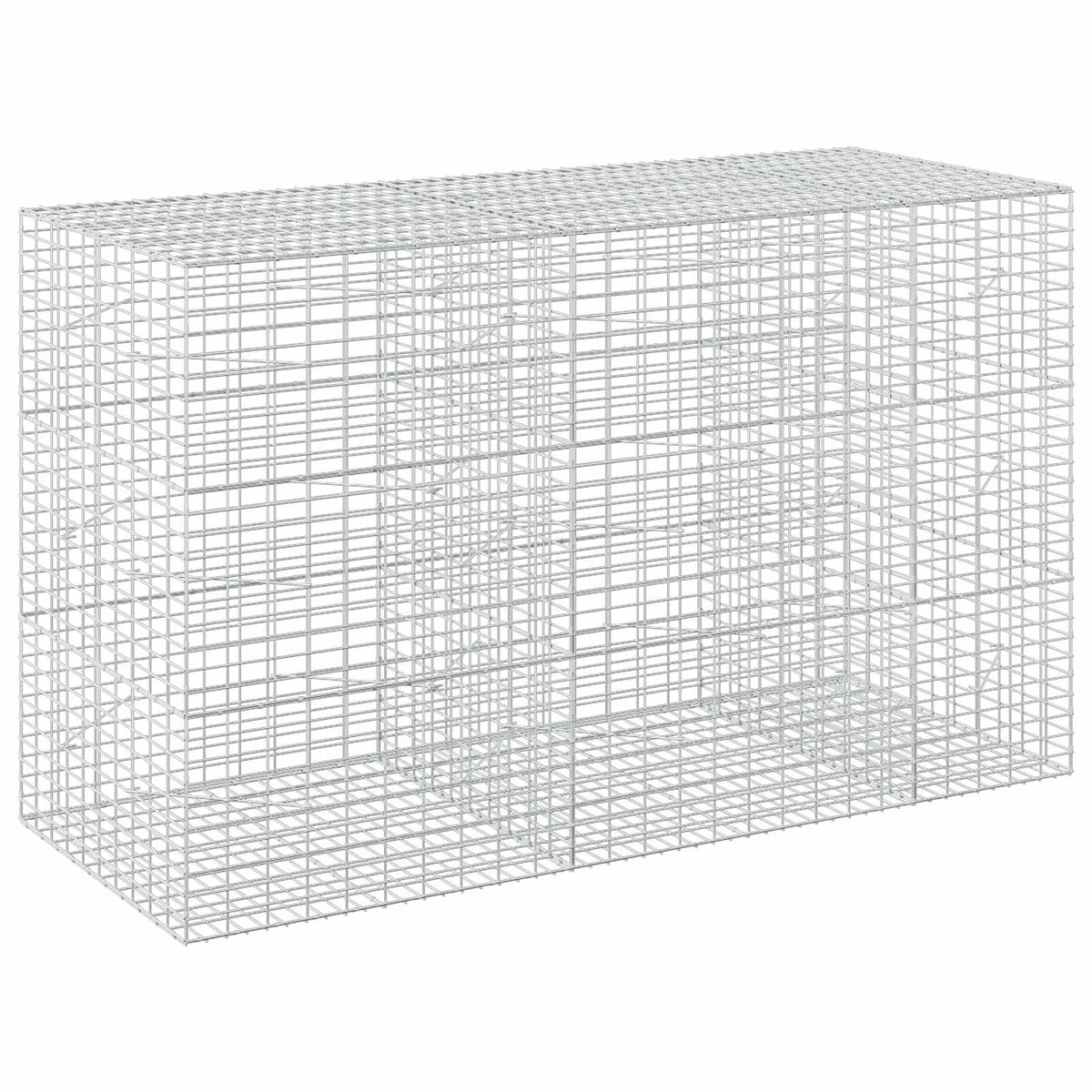 Gabion with 5 mm Wire and 5x10 cm Mesh 250x100x150 cm