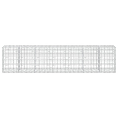 Gabion with 5 mm Wire and 5x10 cm Mesh 700x100x150 cm