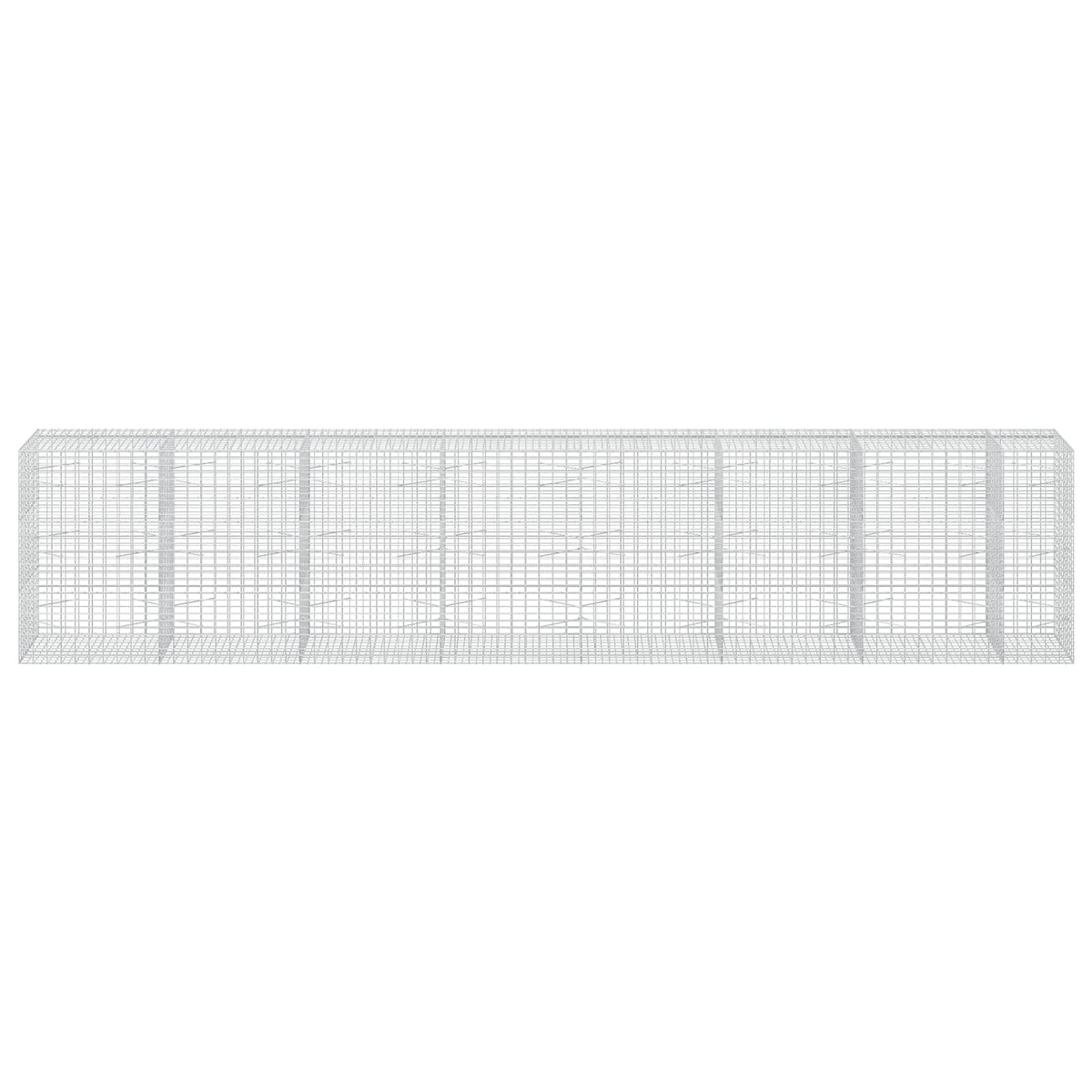 Gabion with 5 mm Wire and 5x10 cm Mesh 750x100x150 cm