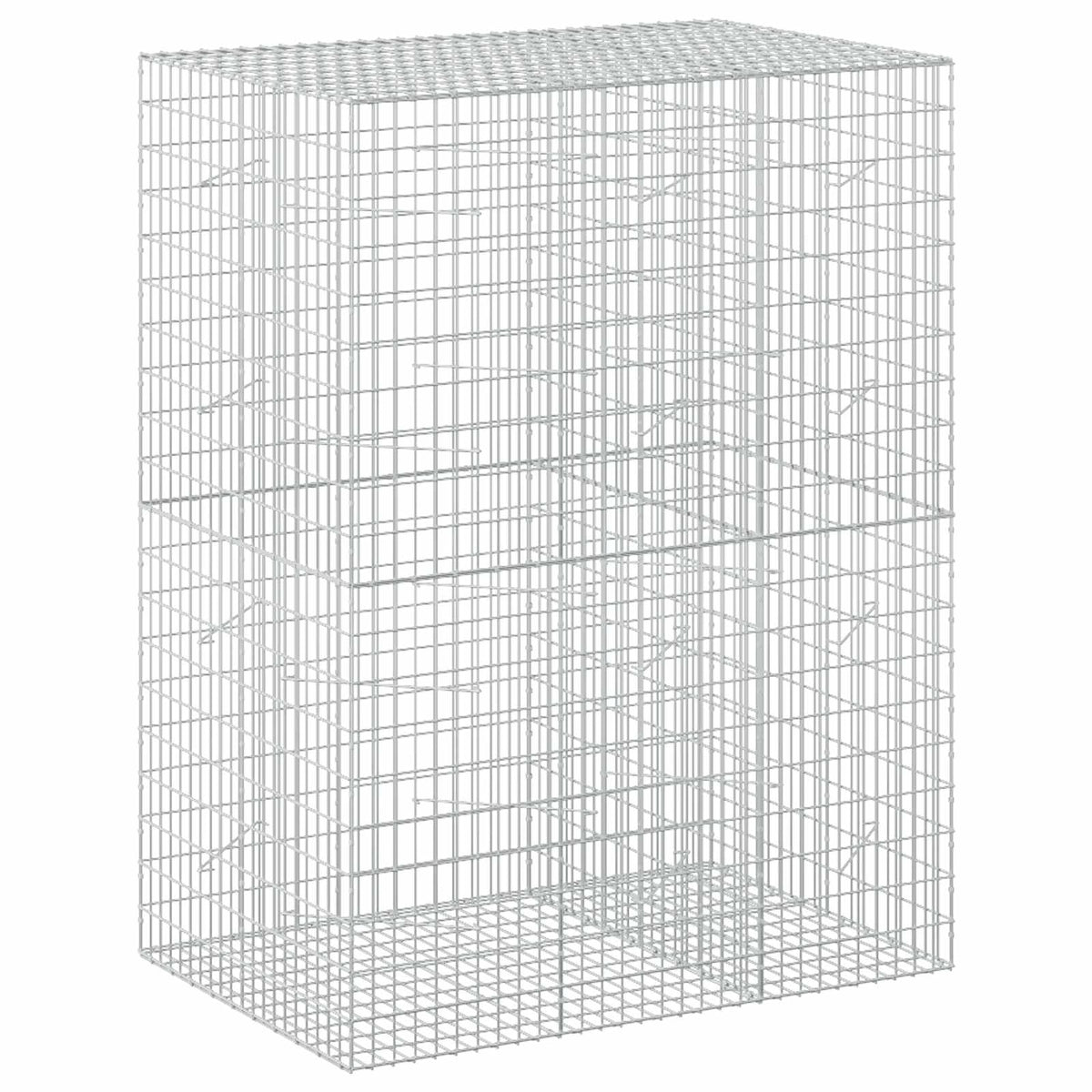 Gabion with 5 mm Wire and 5x10 cm Mesh 150x100x200 cm