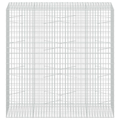 Gabion with 5 mm Wire and 5x10 cm Mesh 200x100x200 cm