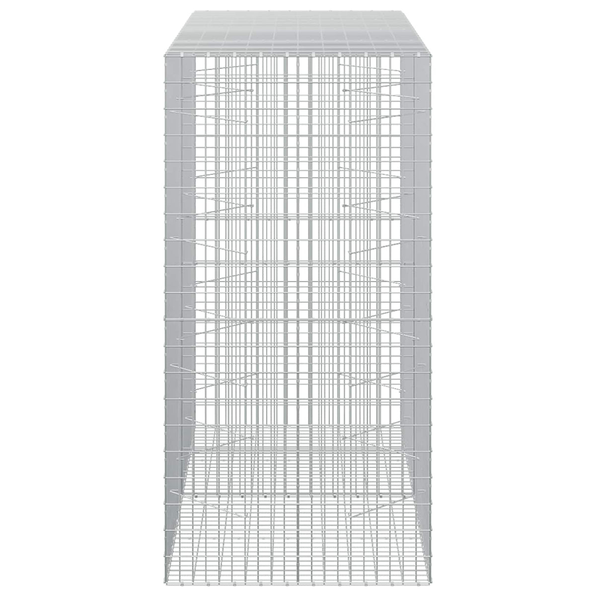 Gabion with 5 mm Wire and 5x10 cm Mesh 200x100x200 cm