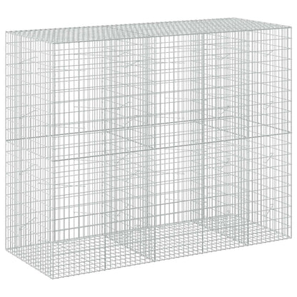 Gabion with 5 mm Wire and 5x10 cm Mesh 250x100x200 cm