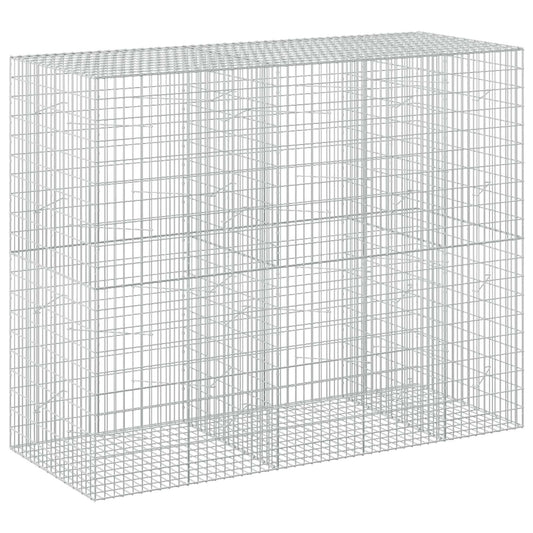 Gabion with 5 mm Wire and 5x10 cm Mesh 250x100x200 cm