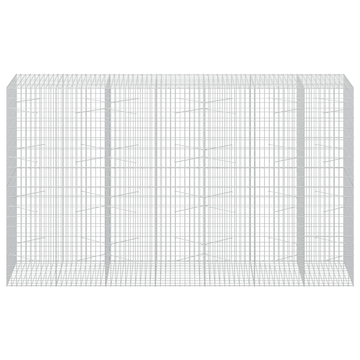 Gabion with 5 mm Wire and 5x10 cm Mesh 350x100x200 cm