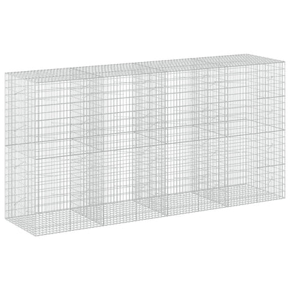 Gabion with 5 mm Wire and 5x10 cm Mesh 400x100x200 cm