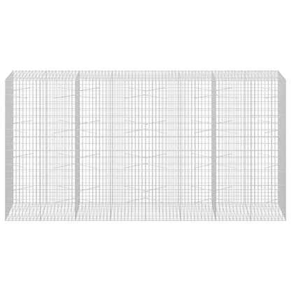 Gabion with 5 mm Wire and 5x10 cm Mesh 400x100x200 cm