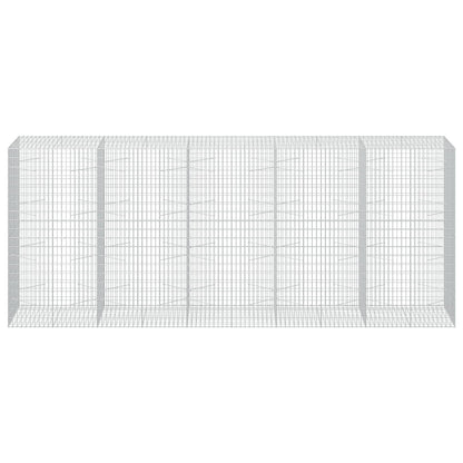 Gabion with 5 mm Wire and 5x10 cm Mesh 500x100x200 cm
