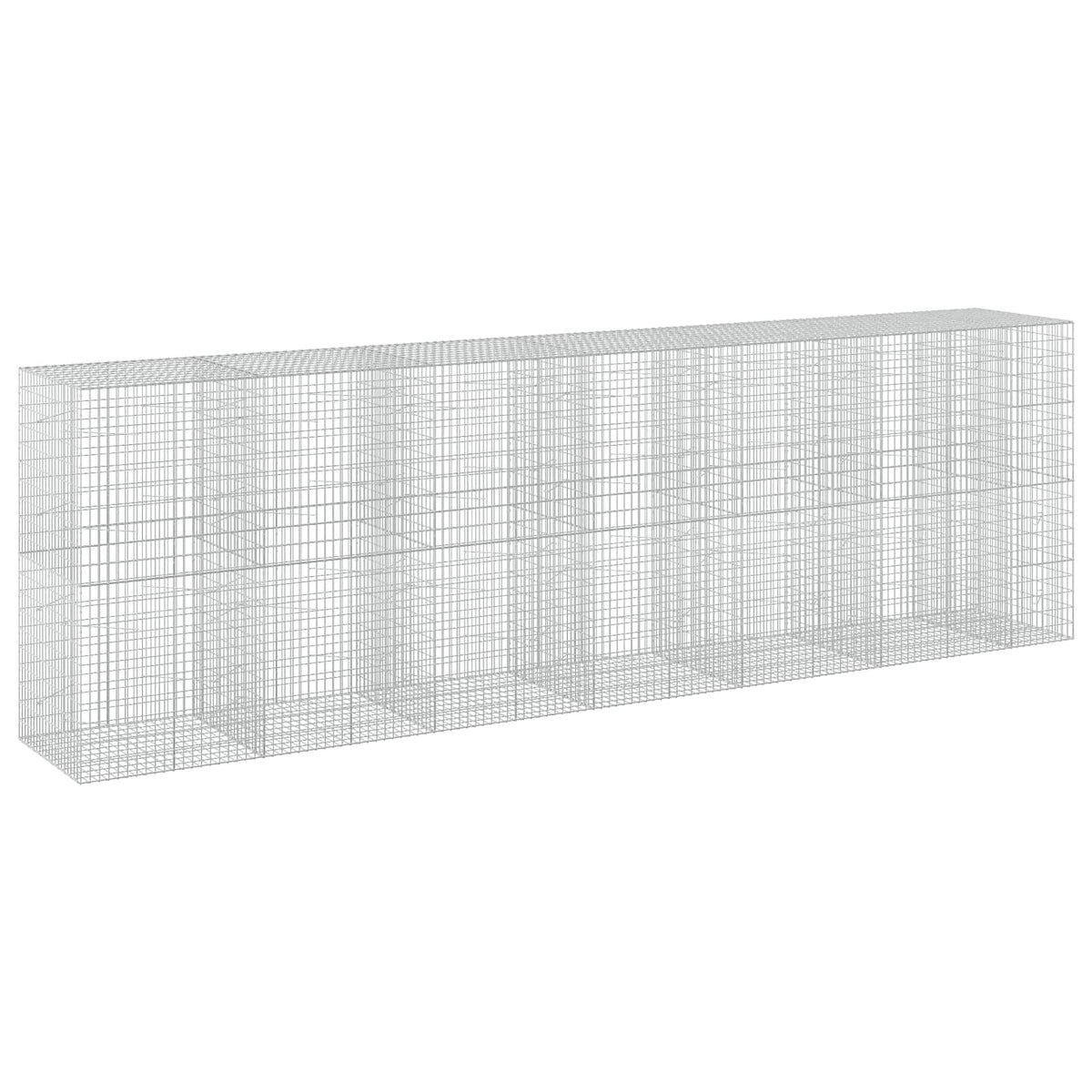 Gabion with 5 mm Wire and 5x10 cm Mesh 650x100x200 cm