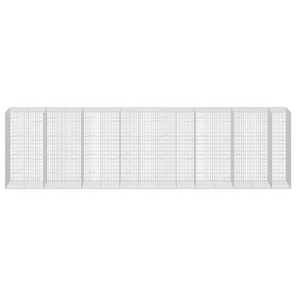 Gabion with 5 mm Wire and 5x10 cm Mesh 750x100x200 cm