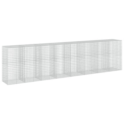Gabion with 5 mm Wire and 5x10 cm Mesh 800x100x200 cm
